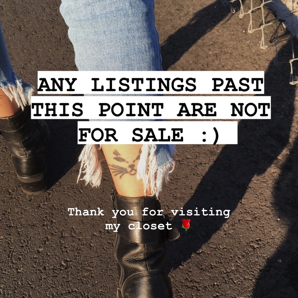 LISTINGS BELOW ARE NOT FOR SALE